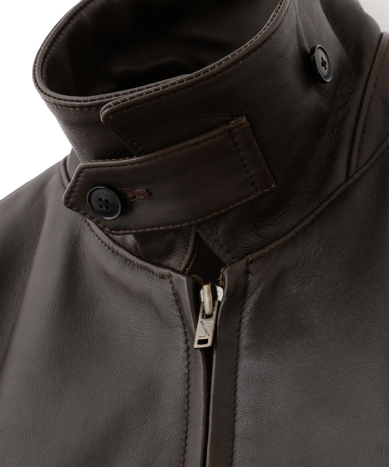 YLEVE / SHEEP AVIATOR LEATHER JACKET