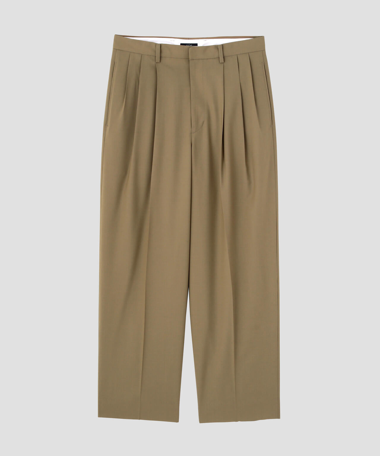 YLEVE / SUPER140's WOOL TROPICAL TROUSERS