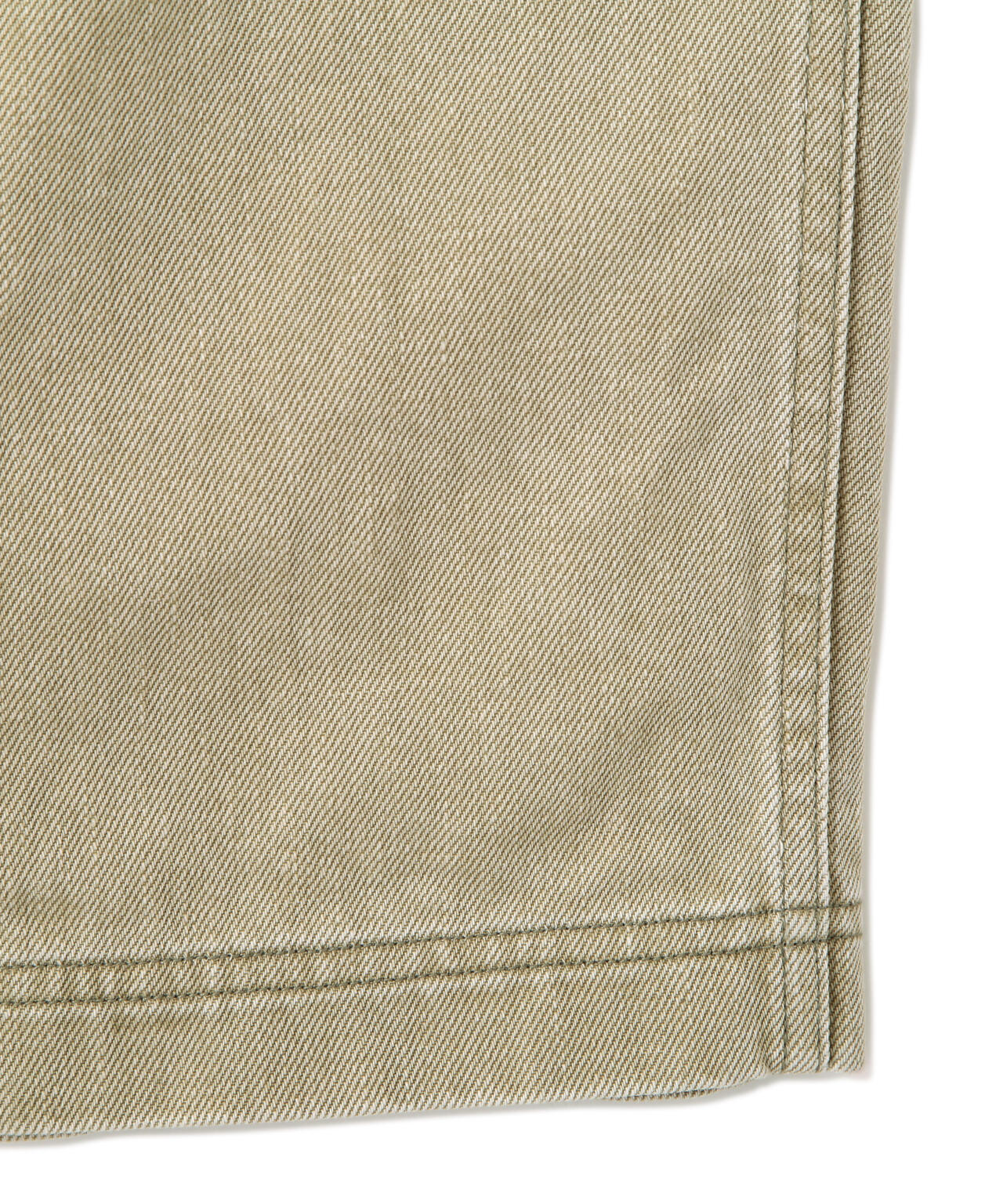 YLEVE / SUN-FADED COTTON TWILL PANTS