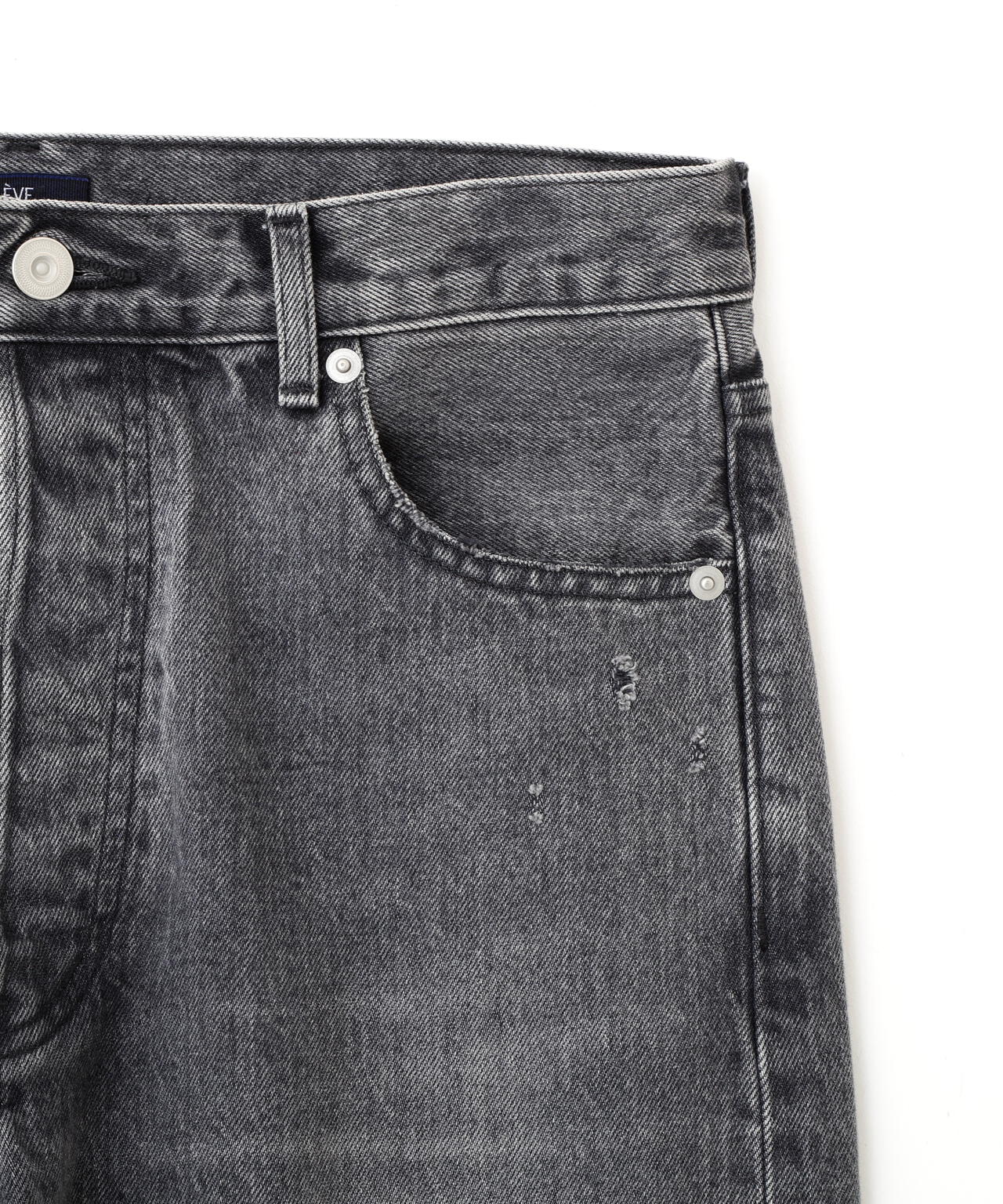 YLEVE / [UNISEX] USED-FINISHED 13.5oz STRAIGHT DENIM