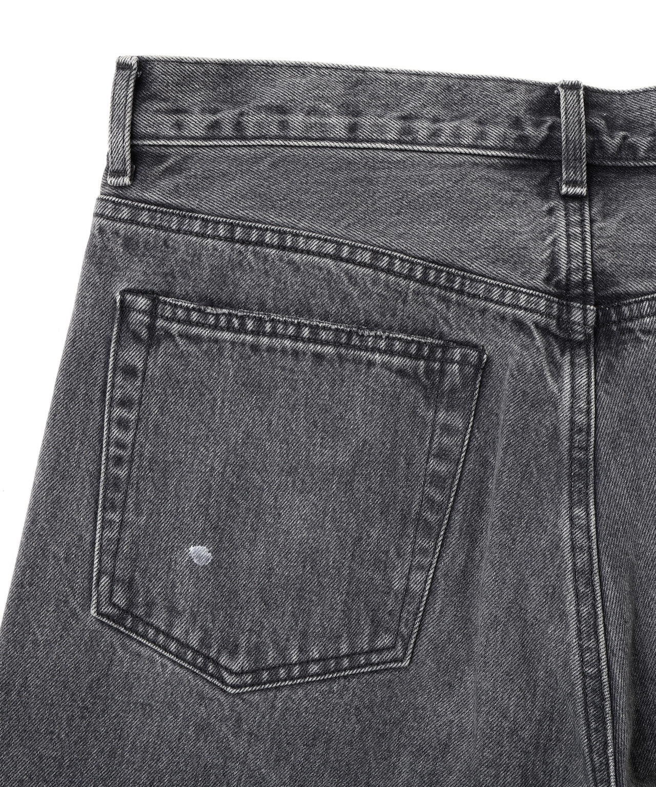 YLEVE / [UNISEX] USED-FINISHED 13.5oz STRAIGHT DENIM