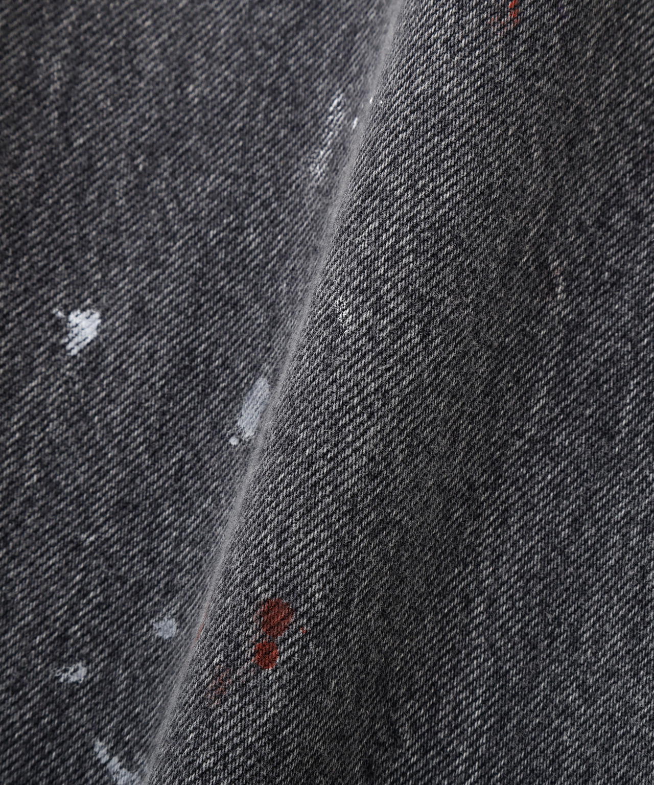 YLEVE / [UNISEX] USED-FINISHED 13.5oz STRAIGHT DENIM