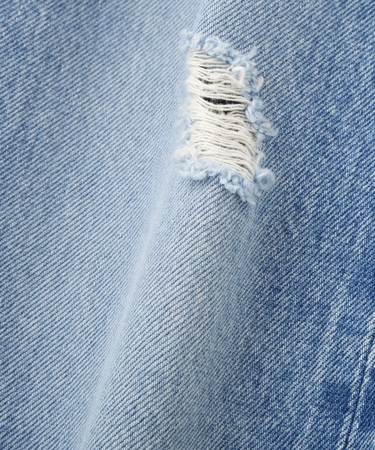 YLEVE / [UNISEX] USED-FINISHED 13.5oz STRAIGHT DENIM