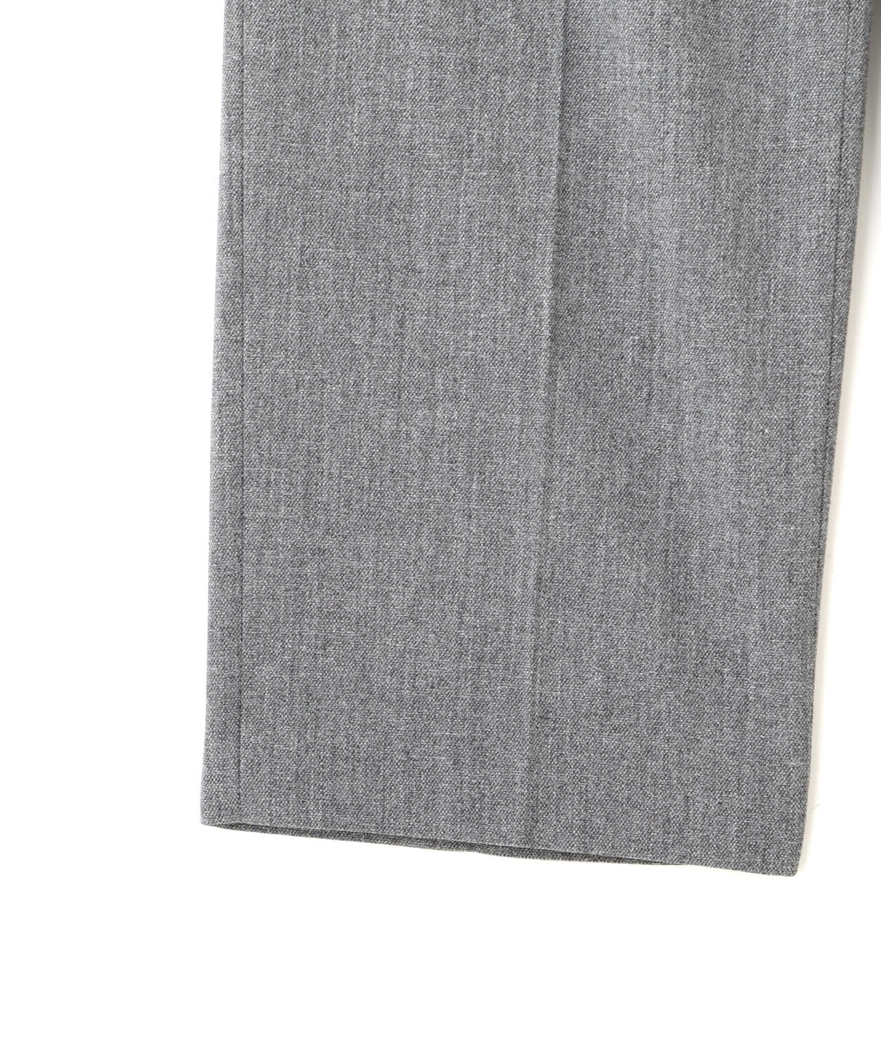 YLEVE / ROUGH WOOL TROUSERS