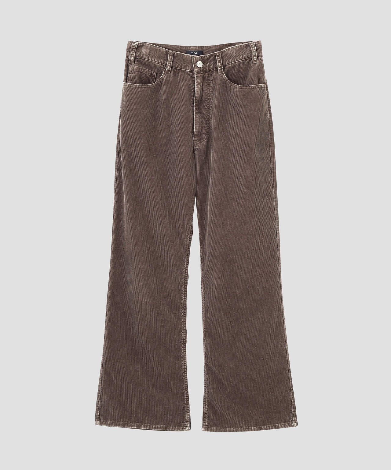 YLEVE / [UNISEX] SULFUR-DYED BLEACHED CORDUROY PANTS