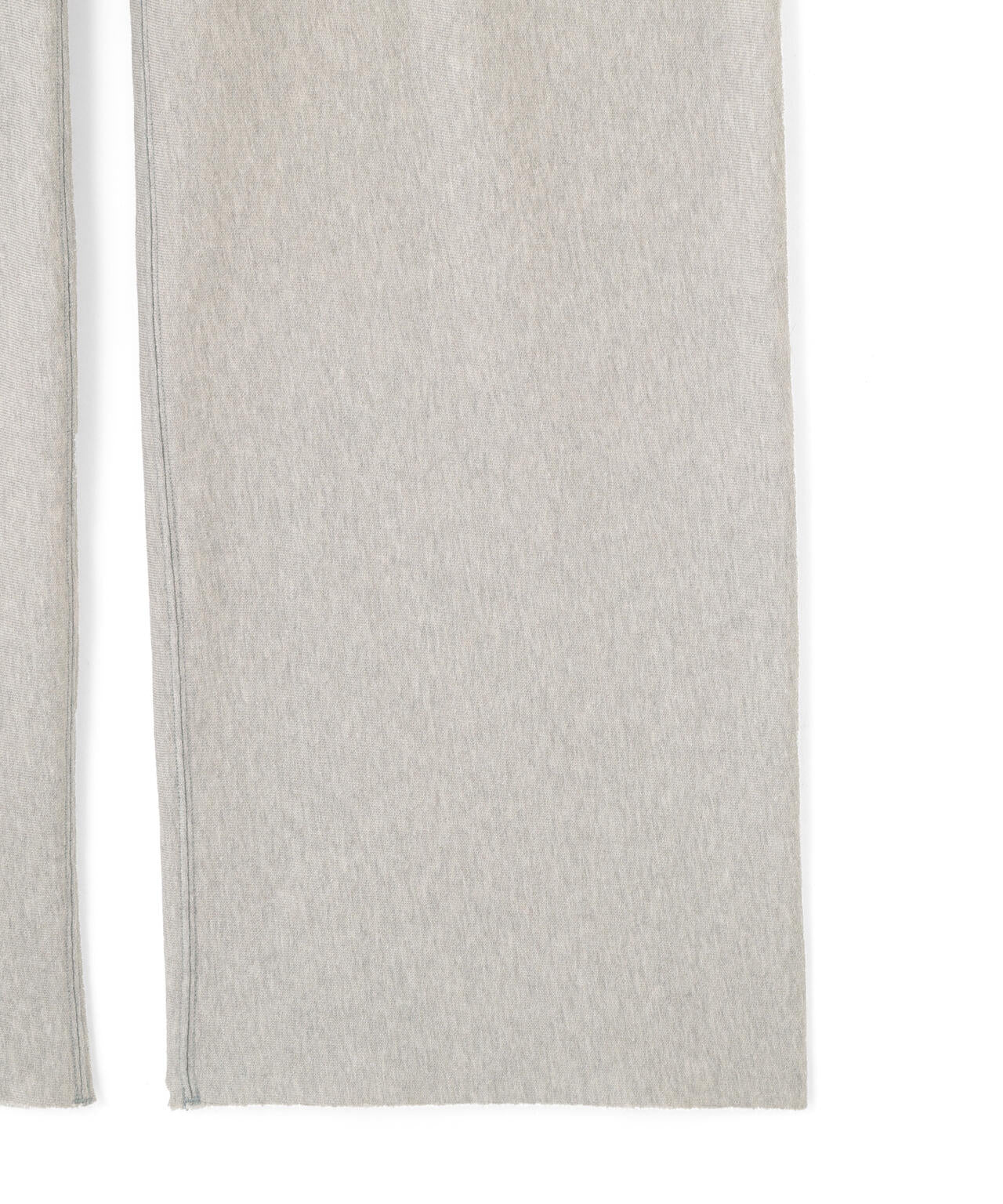YLEVE / SUN-FADED COTTON SWEAT CUT-OFF PANTS