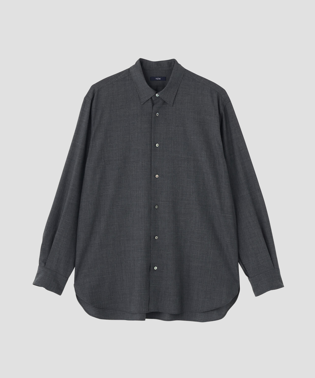 YLEVE / SUPER140's WOOL TROPICAL SHIRT