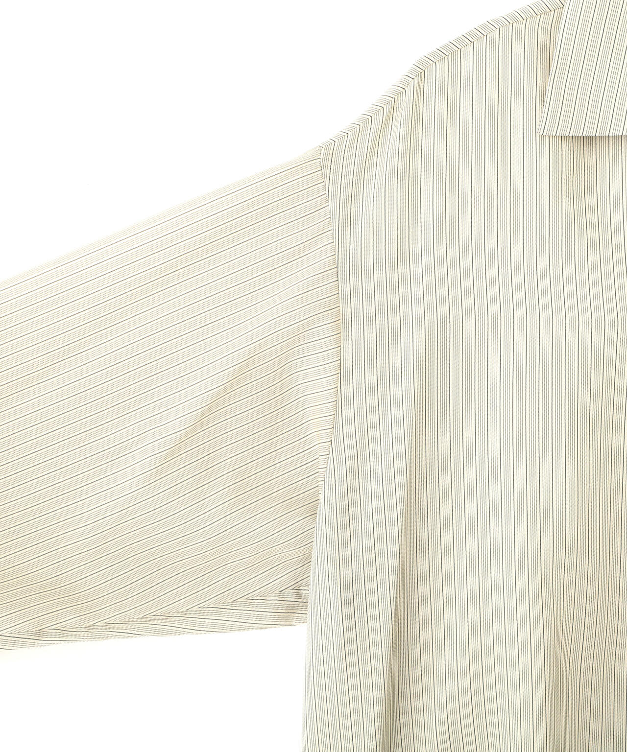 YLEVE / ACETATE CUPRO STRIPE PJ SHIRT