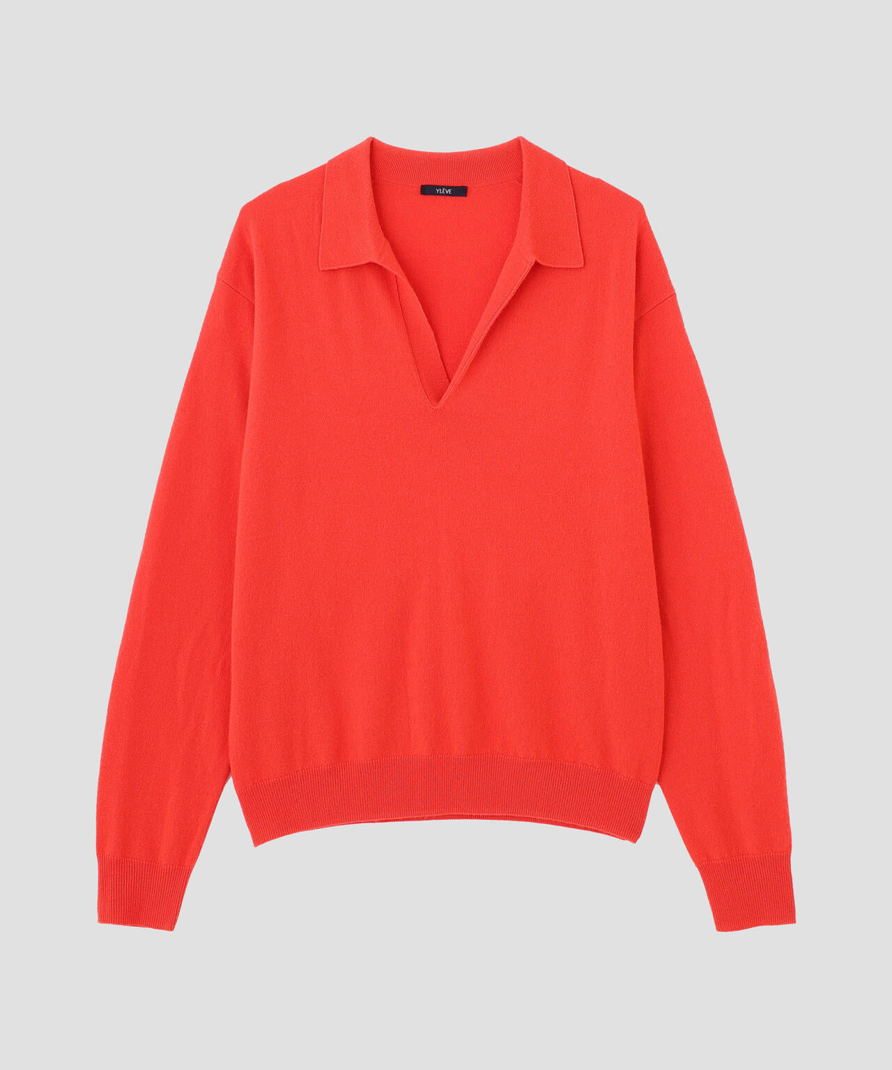 YLEVE / CASHMERE KNIT SKIPPER PULLOVER