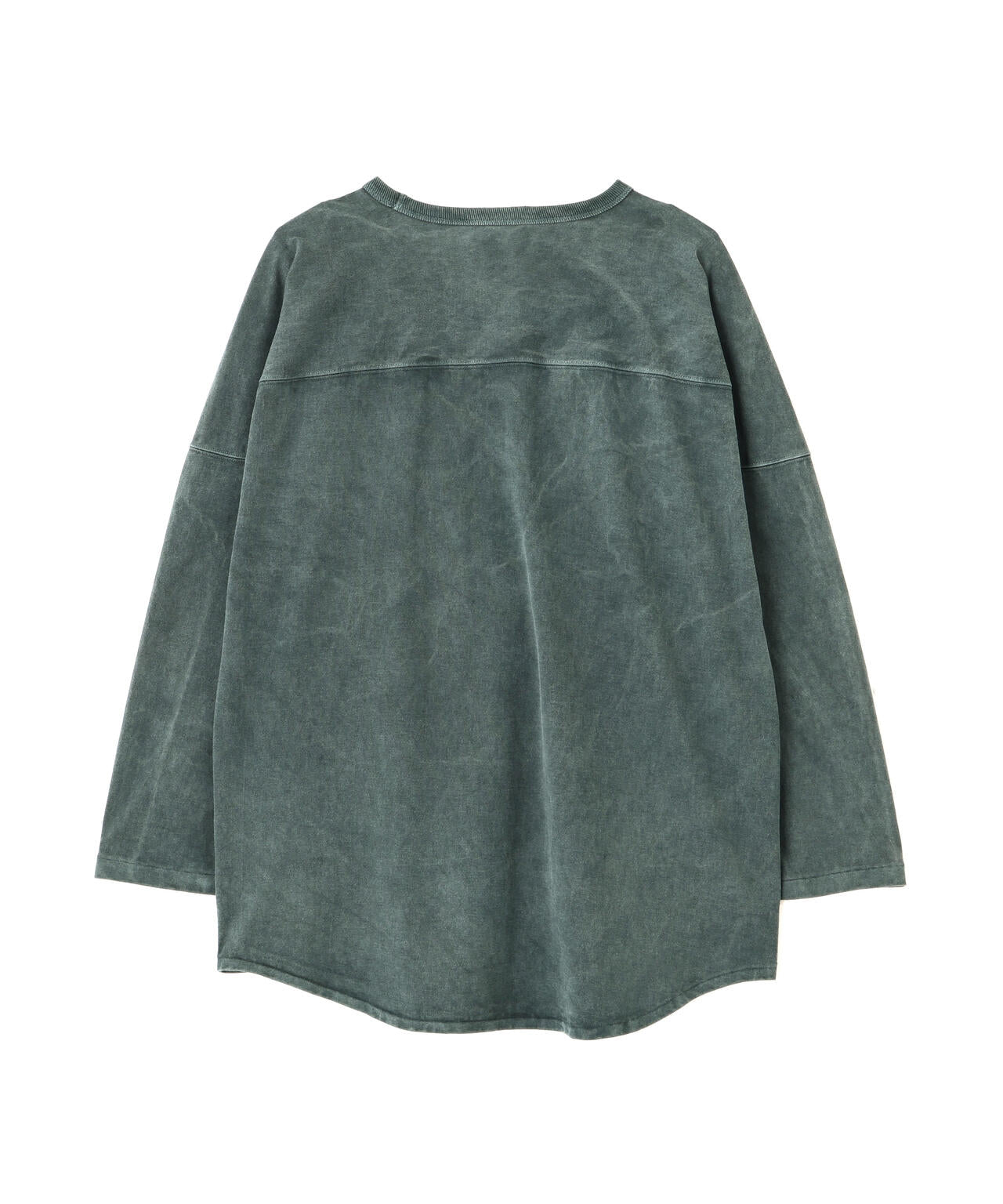 YLEVE / PIGMENT DYED COTTON FOOTBALL T