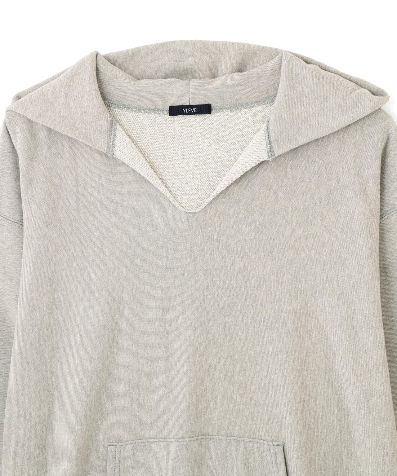 YLEVE / SUN-FADED COTTON SWEAT HOODIE