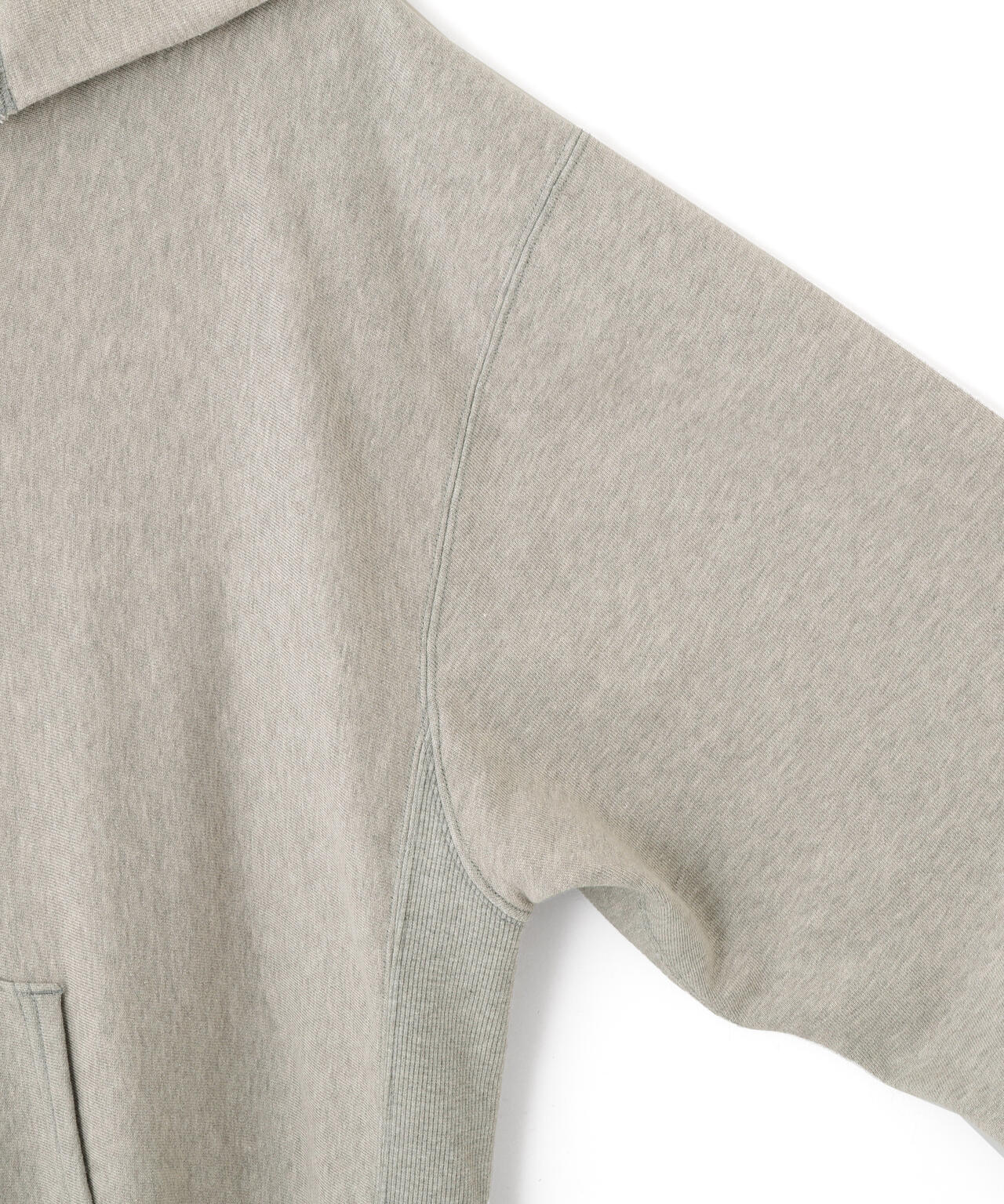 YLEVE / SUN-FADED COTTON SWEAT HOODIE