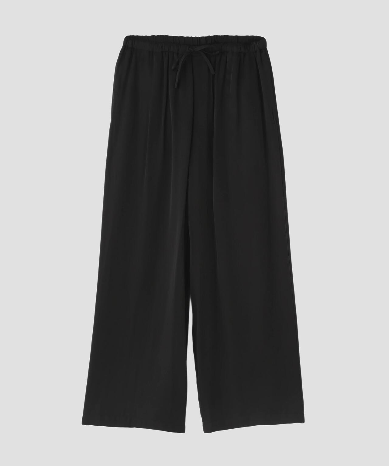 THE LIBRARY / SATIN EASY TROUSERS