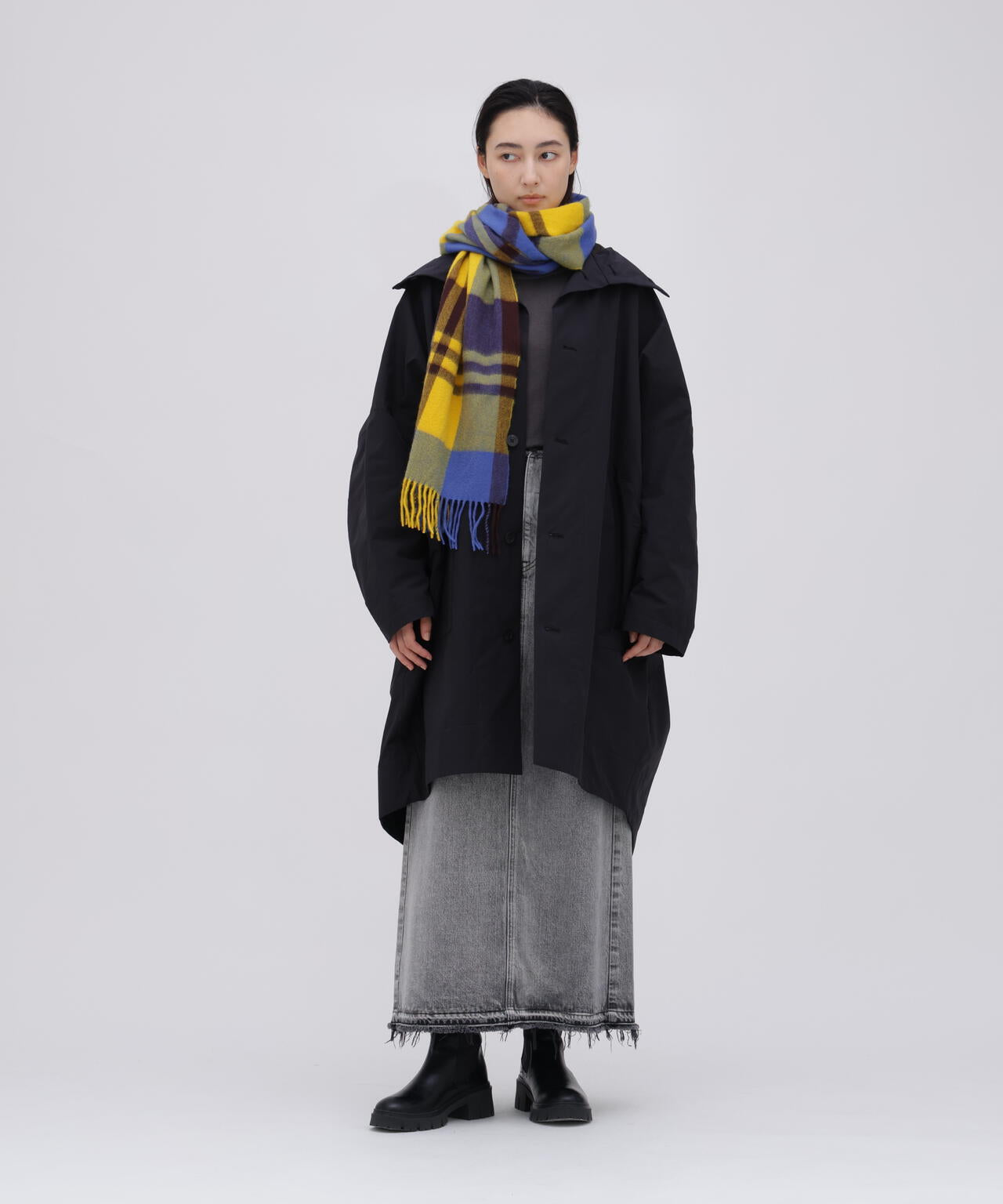 THE LIBRARY / [UNISEX] N/P WEATHER COAT
