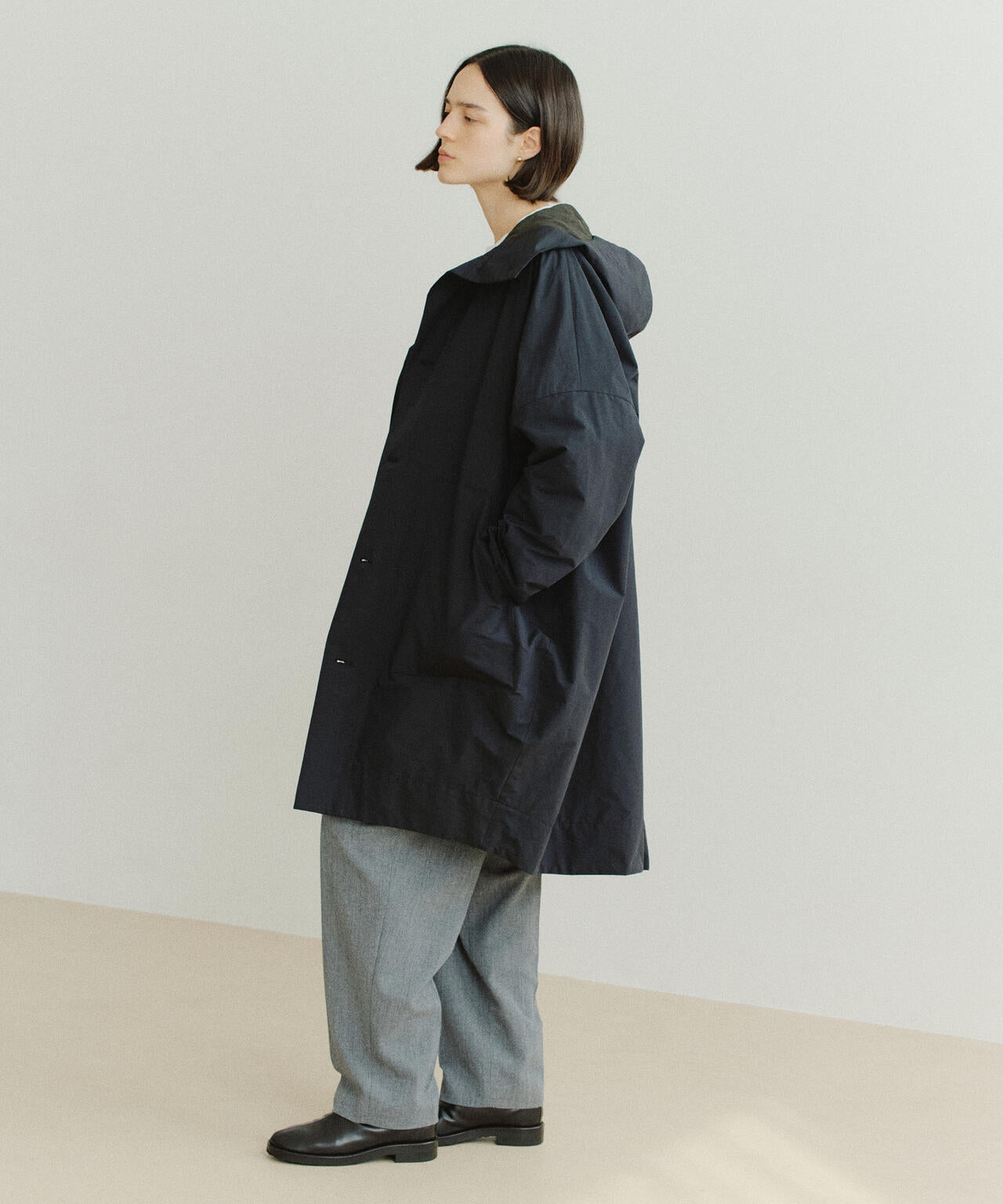 THE LIBRARY / [UNISEX] N/P WEATHER COAT