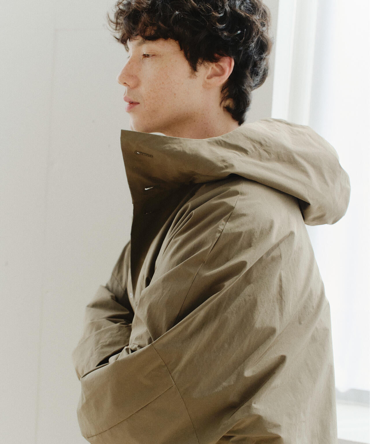 THE LIBRARY / [UNISEX] N/P WEATHER COAT