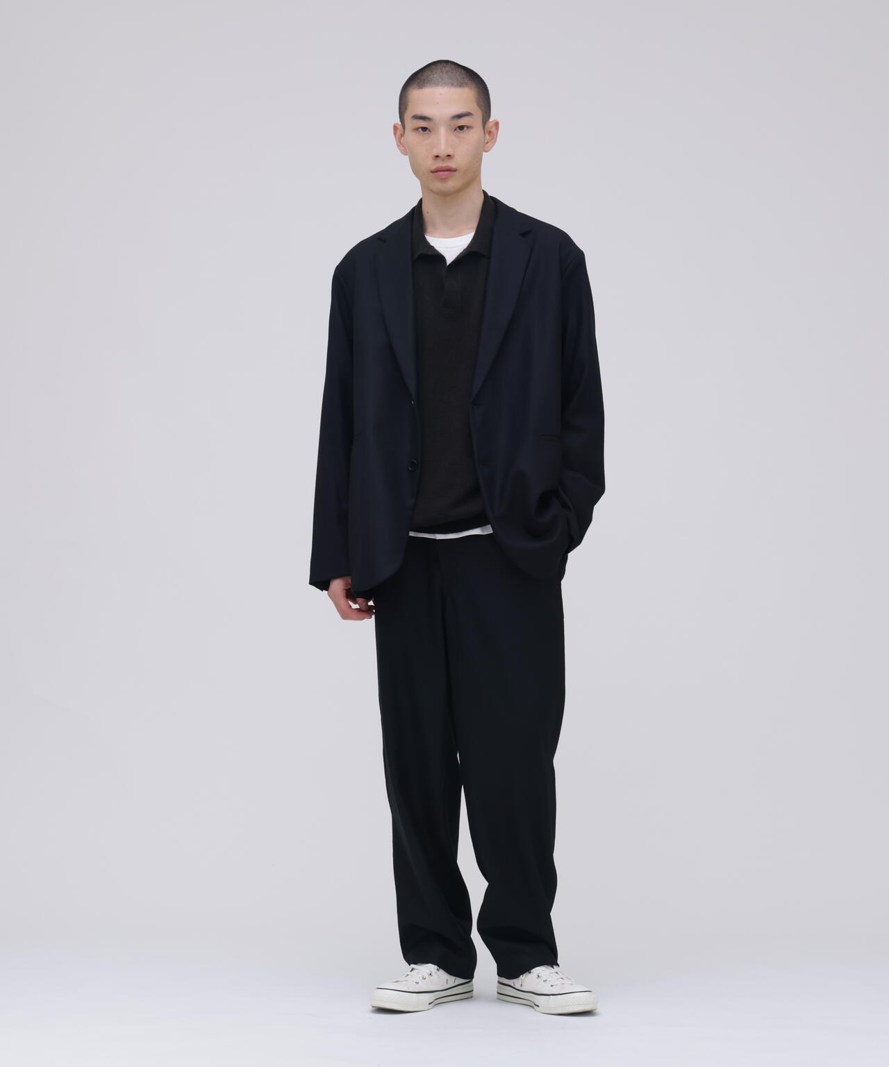 THE LIBRARY / [UNISEX] WOOL FLANNEL JACKET