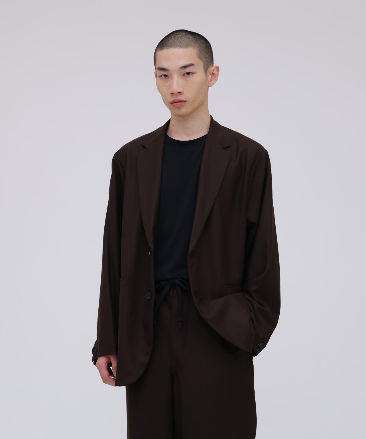 THE LIBRARY / [UNISEX] WOOL FLANNEL JACKET