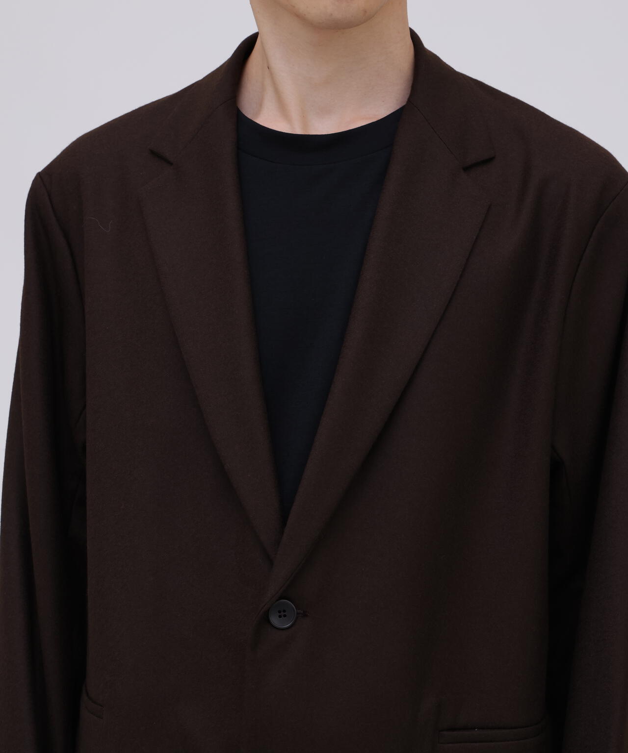 THE LIBRARY / [UNISEX] WOOL FLANNEL JACKET