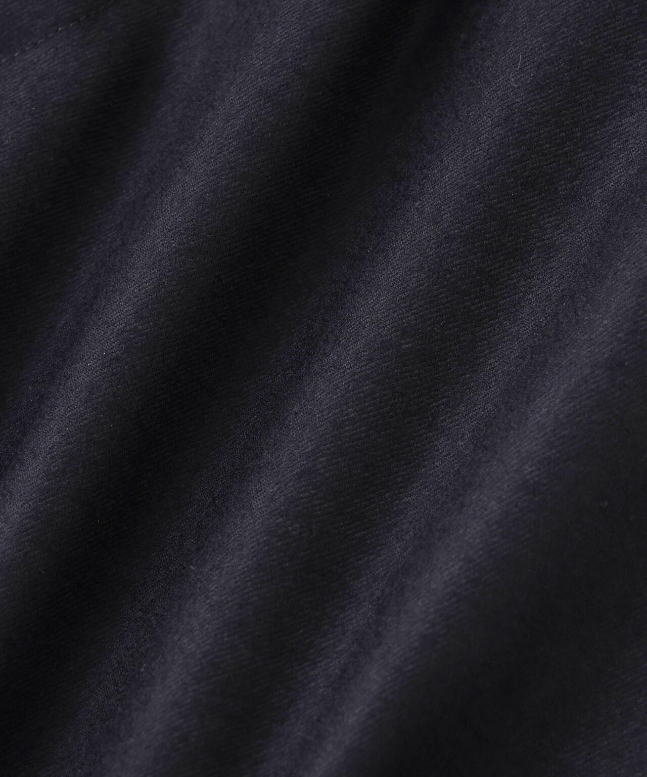 THE LIBRARY / [UNISEX] WOOL FLANNEL TAPERED TROUSERS