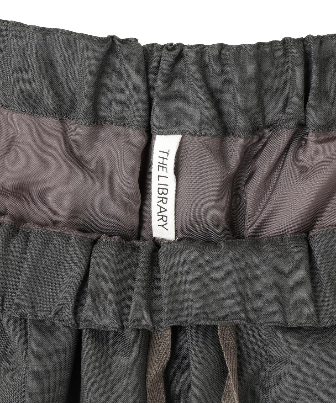THE LIBRARY / [UNISEX] WOOL TROPICAL EASY TROUSERS