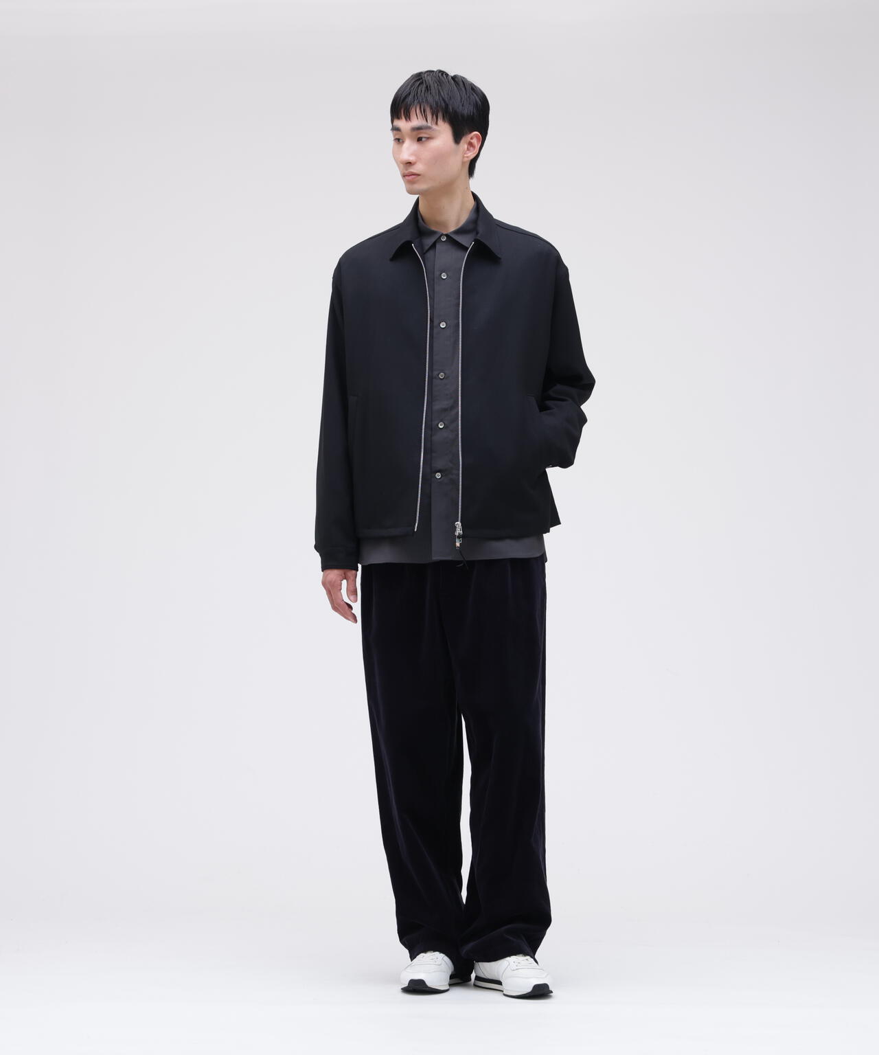 THE LIBRARY / [UNISEX] WOOL TROPICAL SHIRT