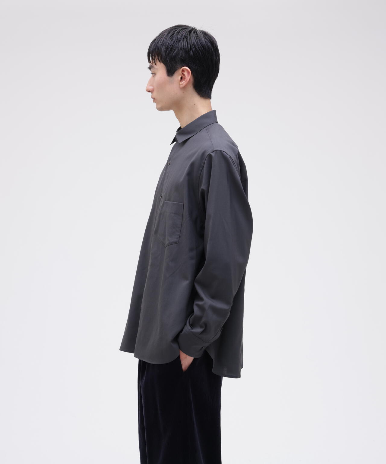 THE LIBRARY / [UNISEX] WOOL TROPICAL SHIRT