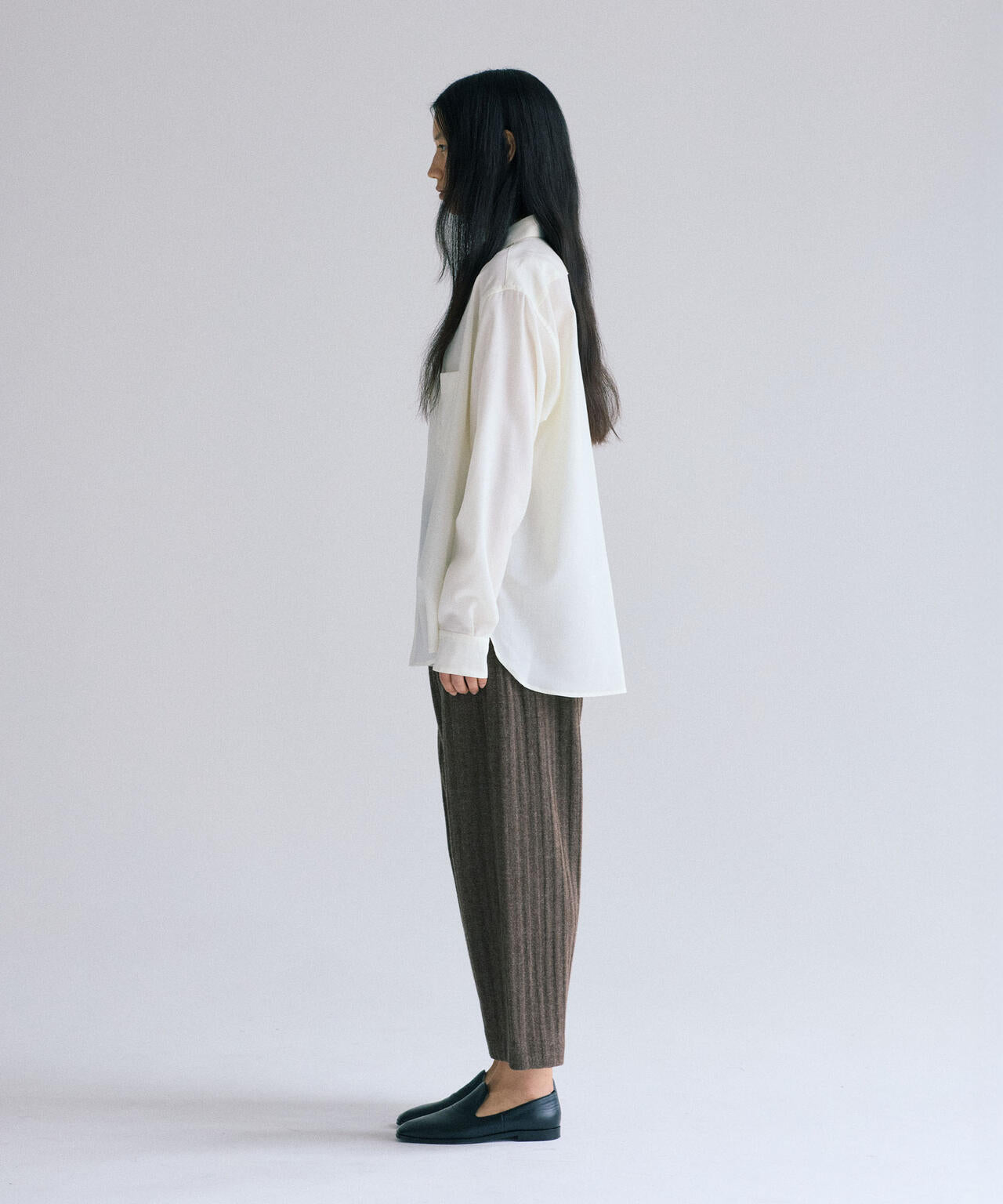 THE LIBRARY / [UNISEX] WOOL TROPICAL SHIRT