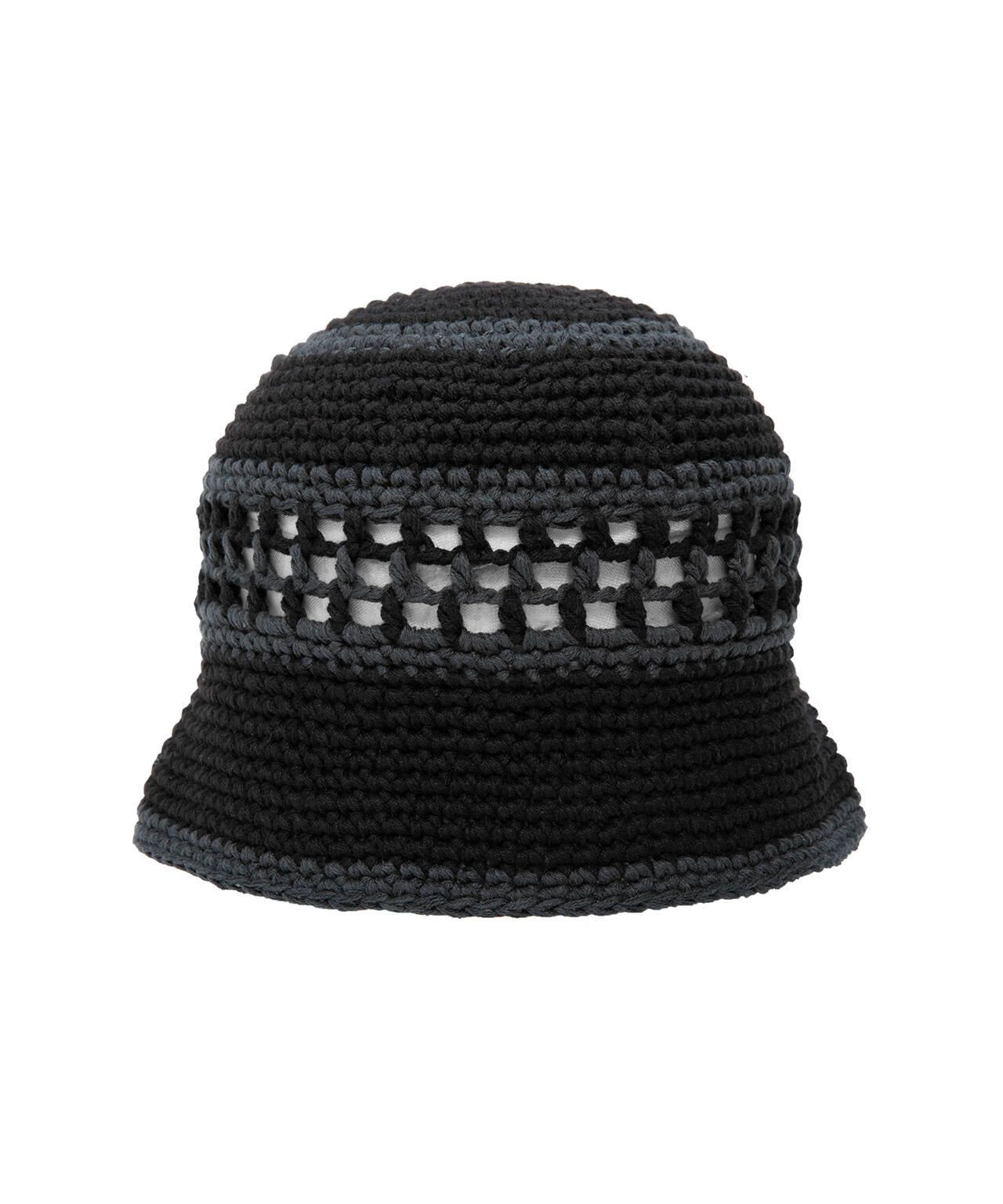 DUAL MESH CROCHET HAT