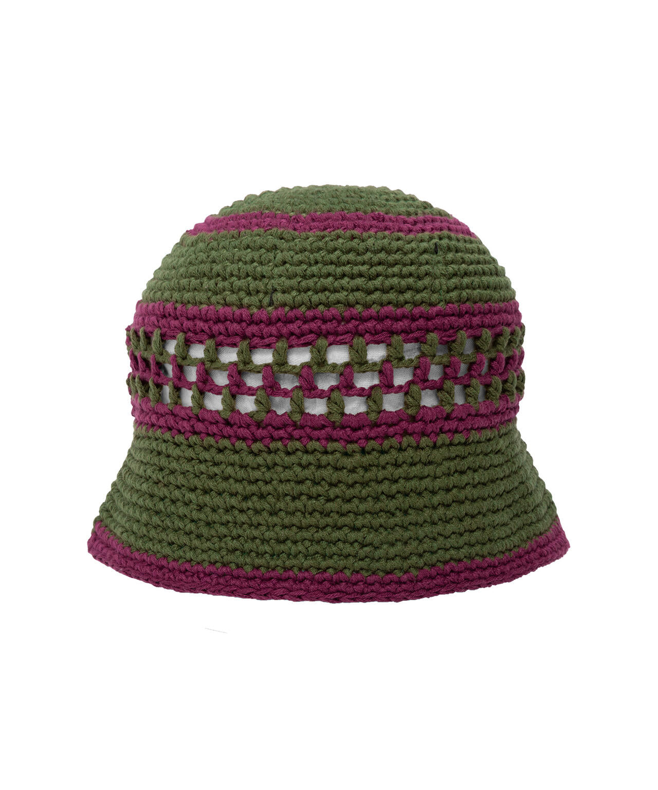 DUAL MESH CROCHET HAT