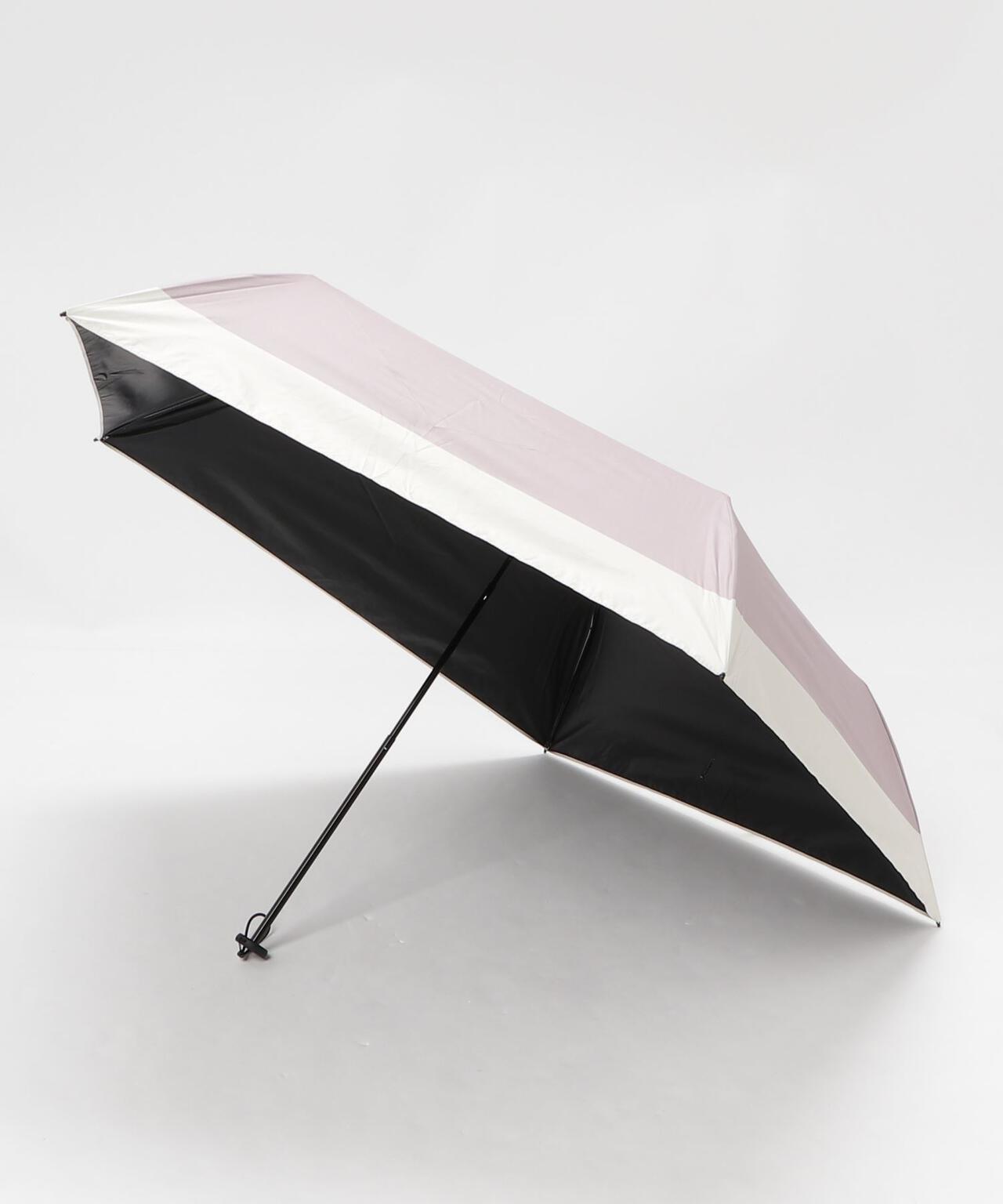 NEW極軽カーボン UVブロック 折 55cm バイカラー 晴雨兼用傘 日傘 雨傘