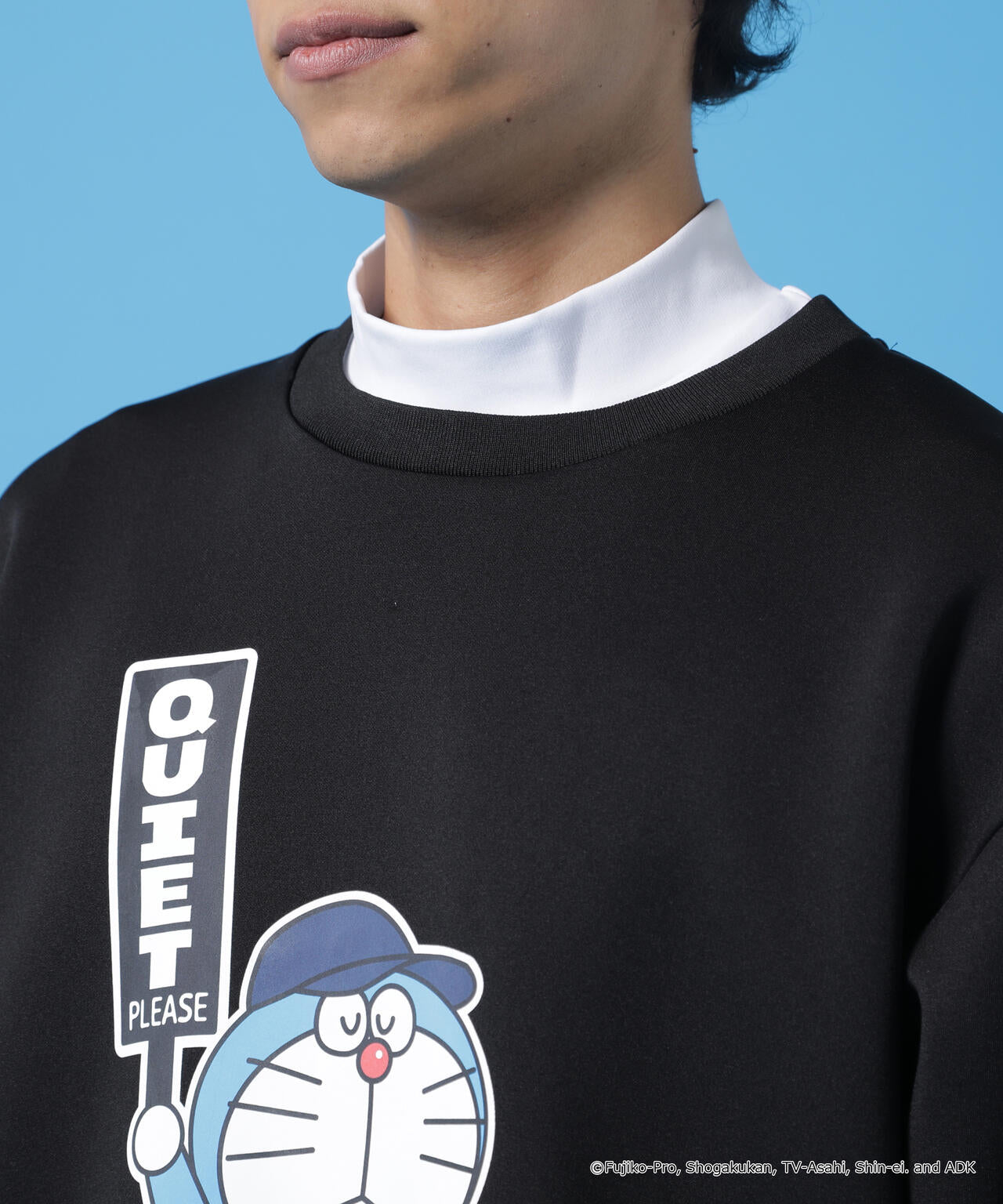 【ドラえもん】【直営店舗&公式オンライン限定】クルーネックダンボールスウェットプルオーバー