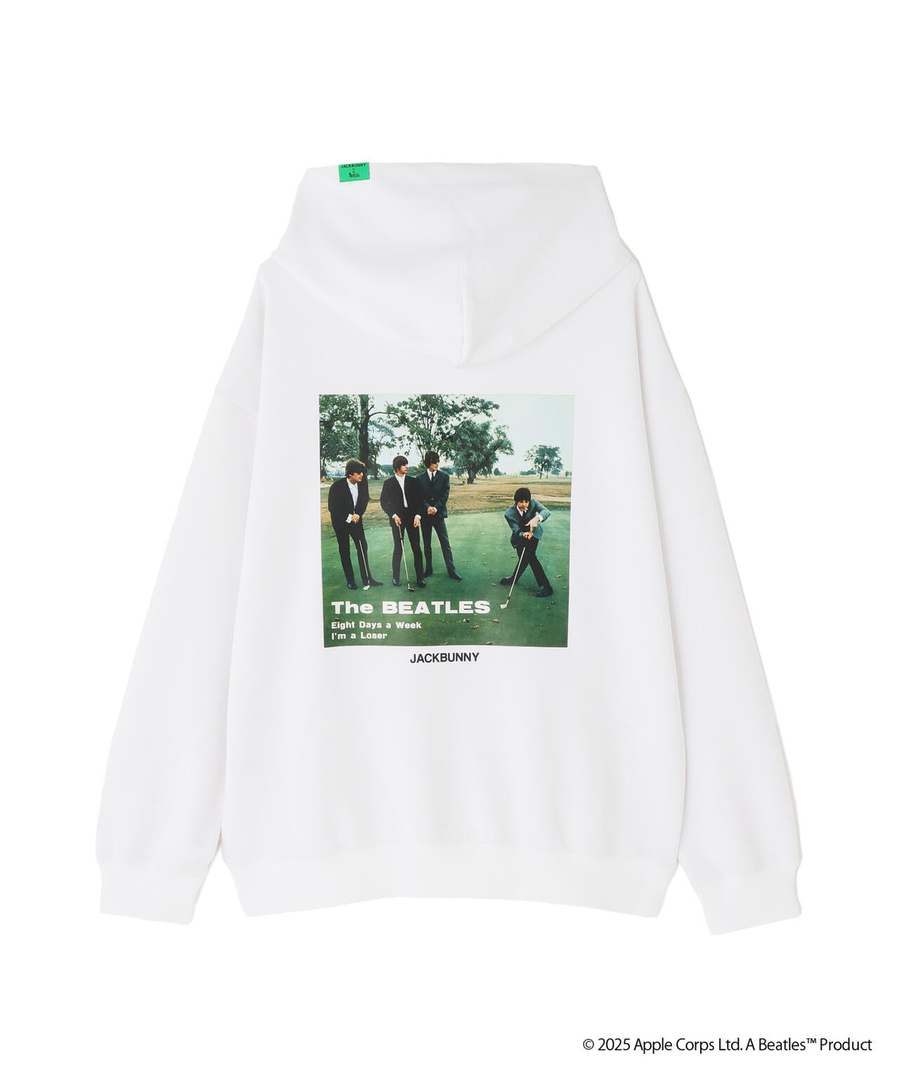 【The BEATLES ×Jack Bunny!!】T/Cダンボール長袖プルオーバーフーディ