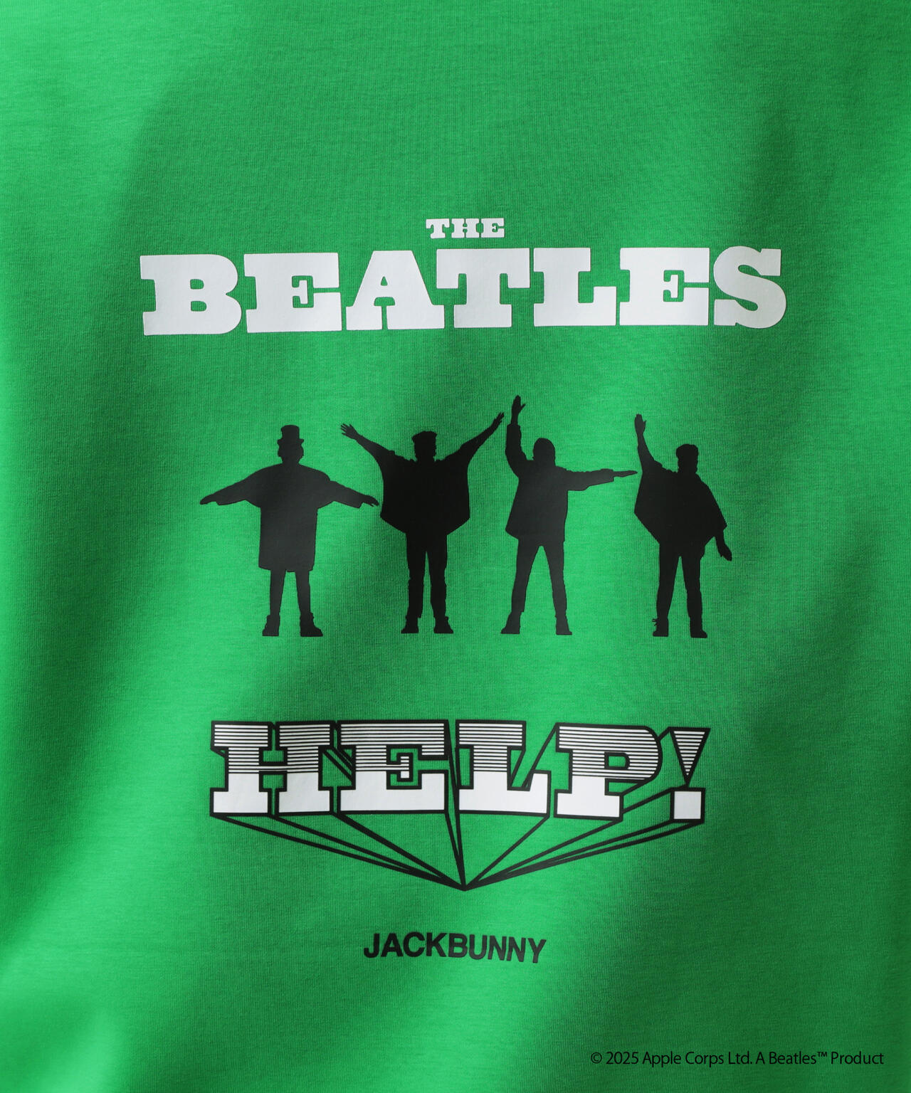 【The BEATLES ×Jack Bunny!!】T/Cダンボール長袖プルオーバーフーディ