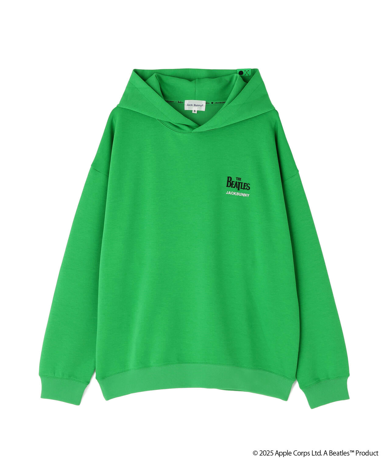 【The BEATLES ×Jack Bunny!!】T/Cダンボール長袖プルオーバーフーディ