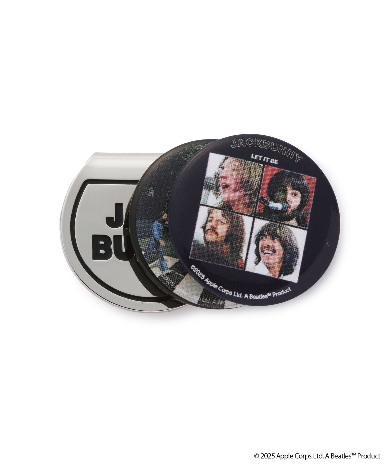【The BEATLES ×Jack Bunny!!】缶バッチマーカー (UNISEX)