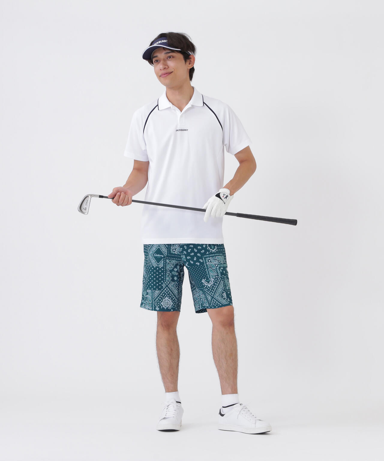 スカーフプリントショートパンツ