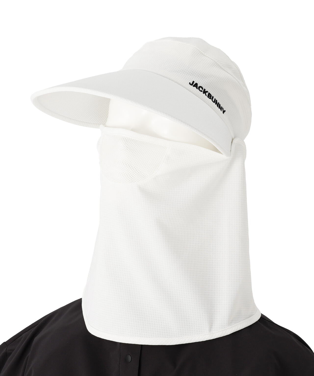 冷感UVフェイスカバー付きキャップ (UNISEX)