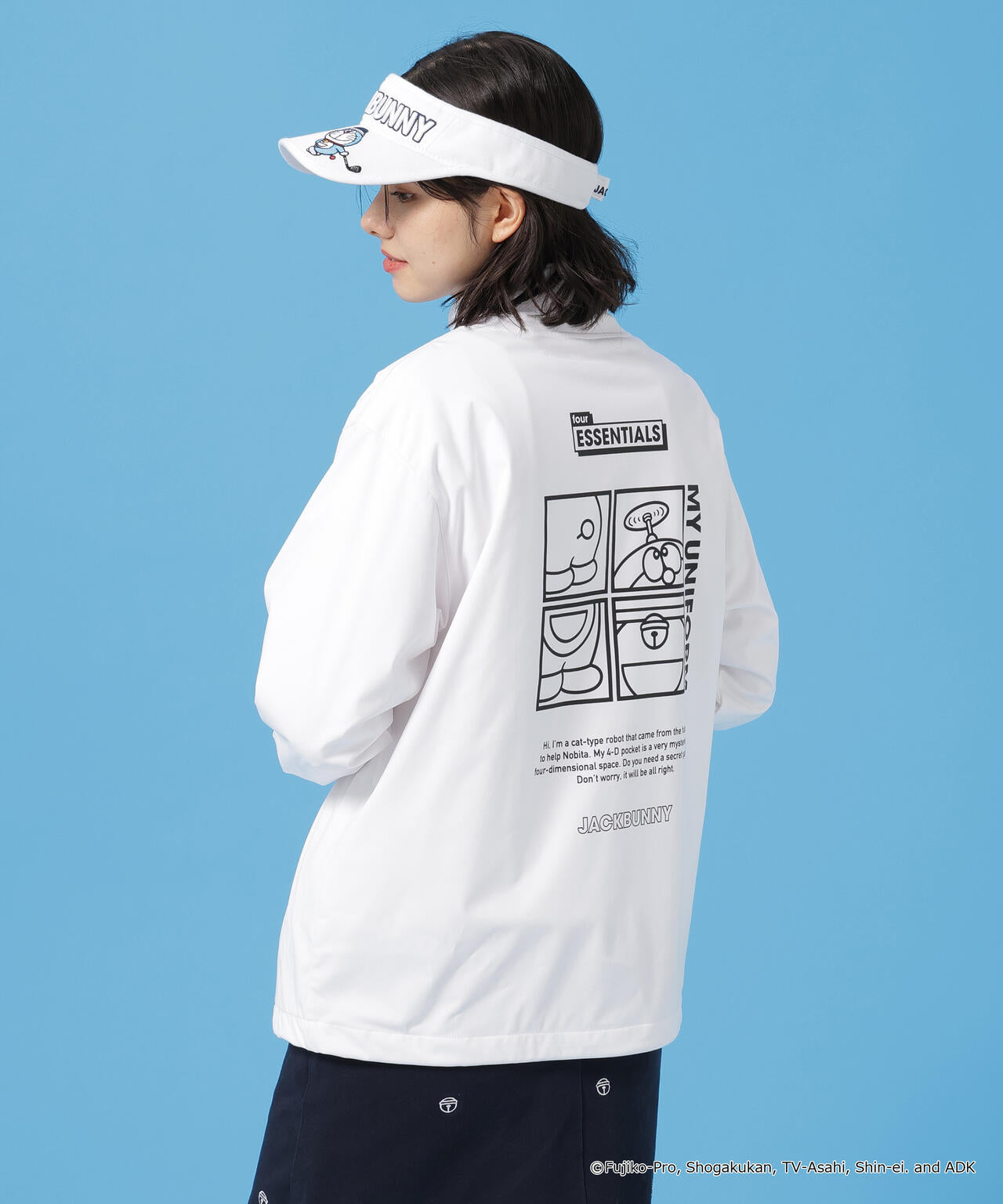 【ドラえもん】PEスムースボンディングブルゾン