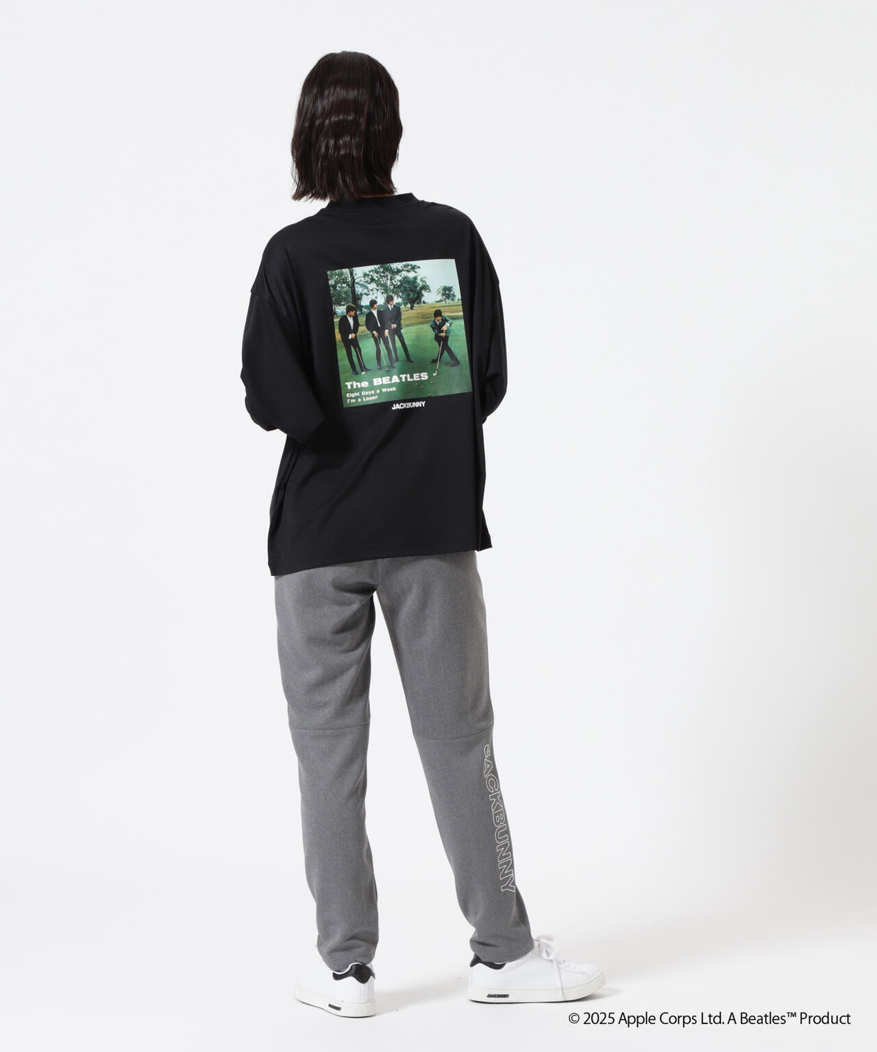 【The BEATLES ×Jack Bunny!!】Pe天竺長袖Tシャツ