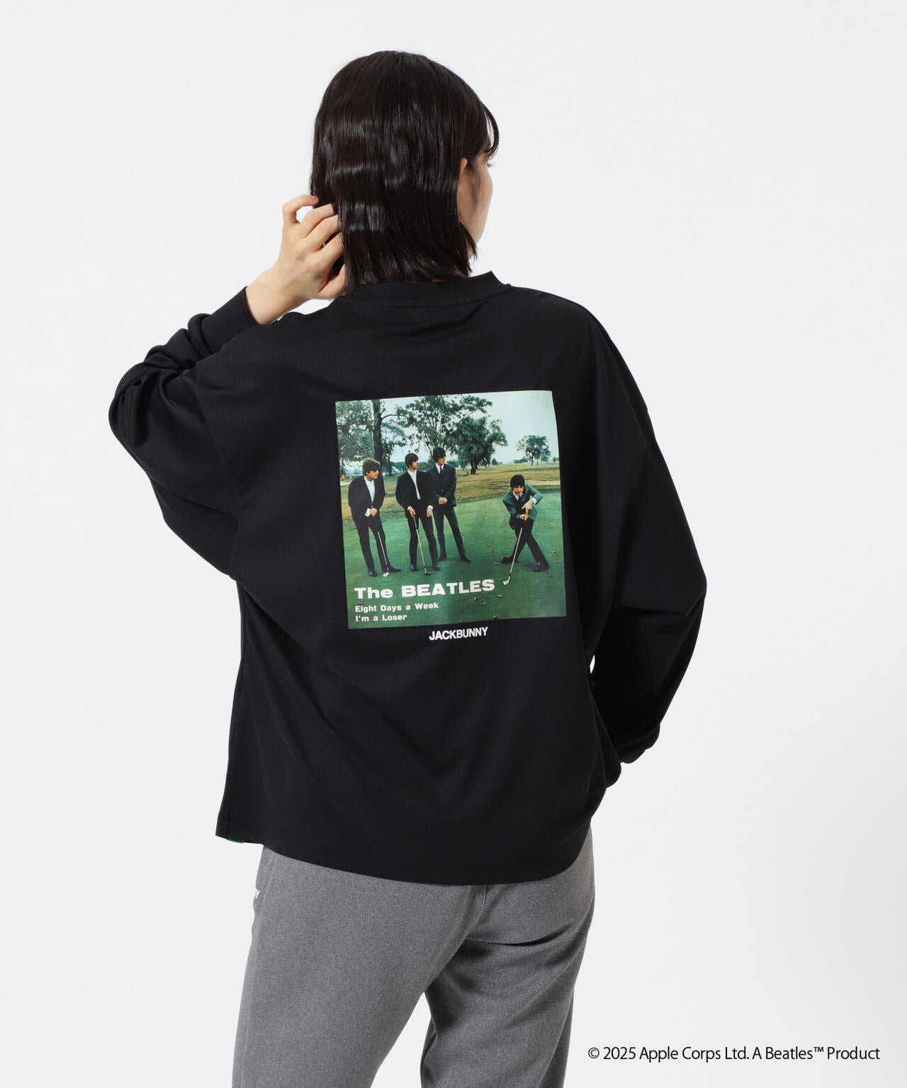 【The BEATLES ×Jack Bunny!!】Pe天竺長袖Tシャツ