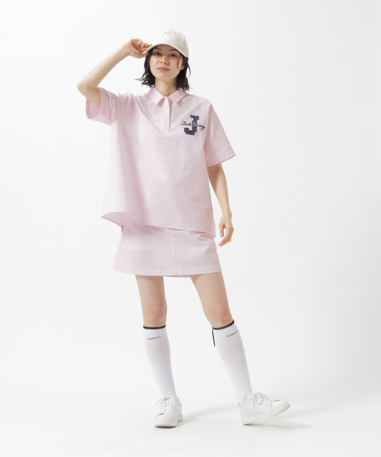 吸水速乾ストライプスカート