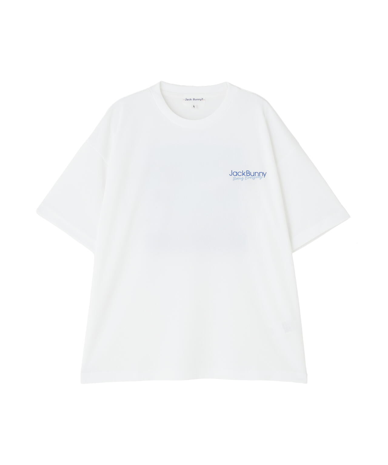 PEバックメッシュ半袖プリントTシャツ