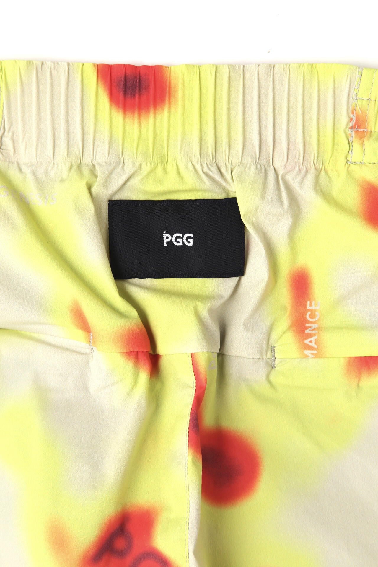 【PGG】ナイロンストレッチタフタ表シレー パンツ ＜サーモグラフィ柄＞ (MENS)