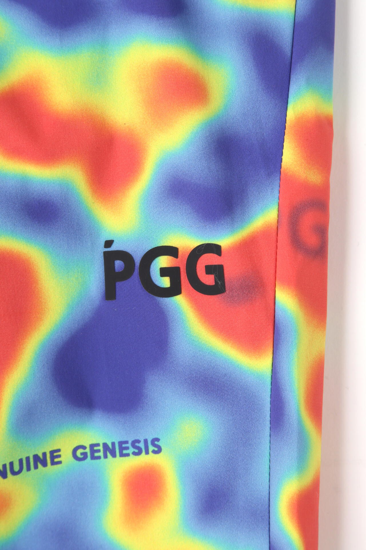 【PGG】【GSIX】Ｎｙストレッチタフタ表シレー パンツ ＜サーモグラフィ柄＞ (MENS)