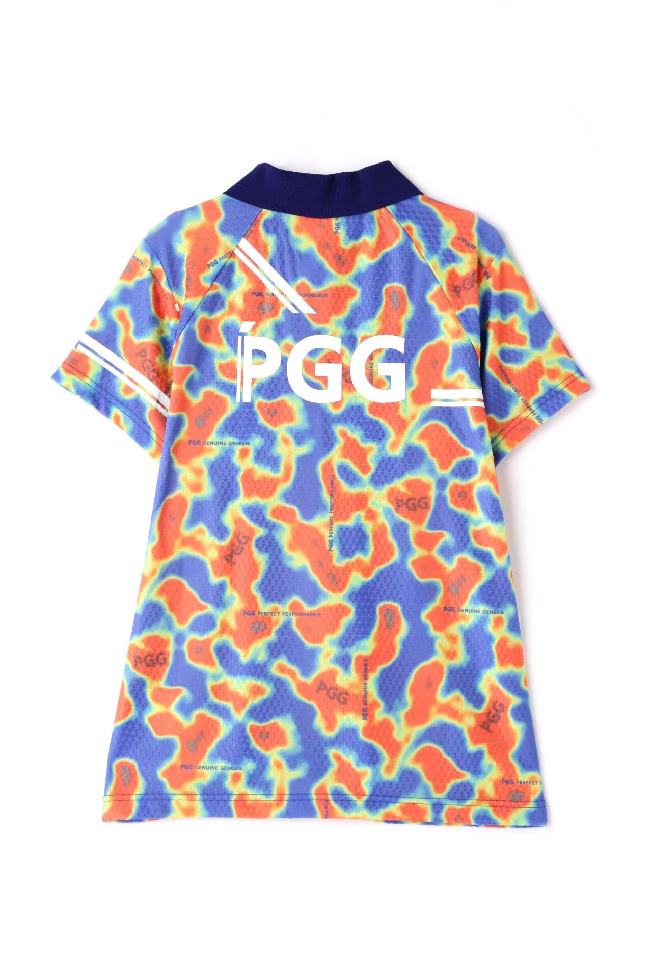 【PGG】【GSIX】トリコットジャガード ナイロンストレッチ半袖ポロシャツ ＜サーモグラフィ＞ (LADIES)