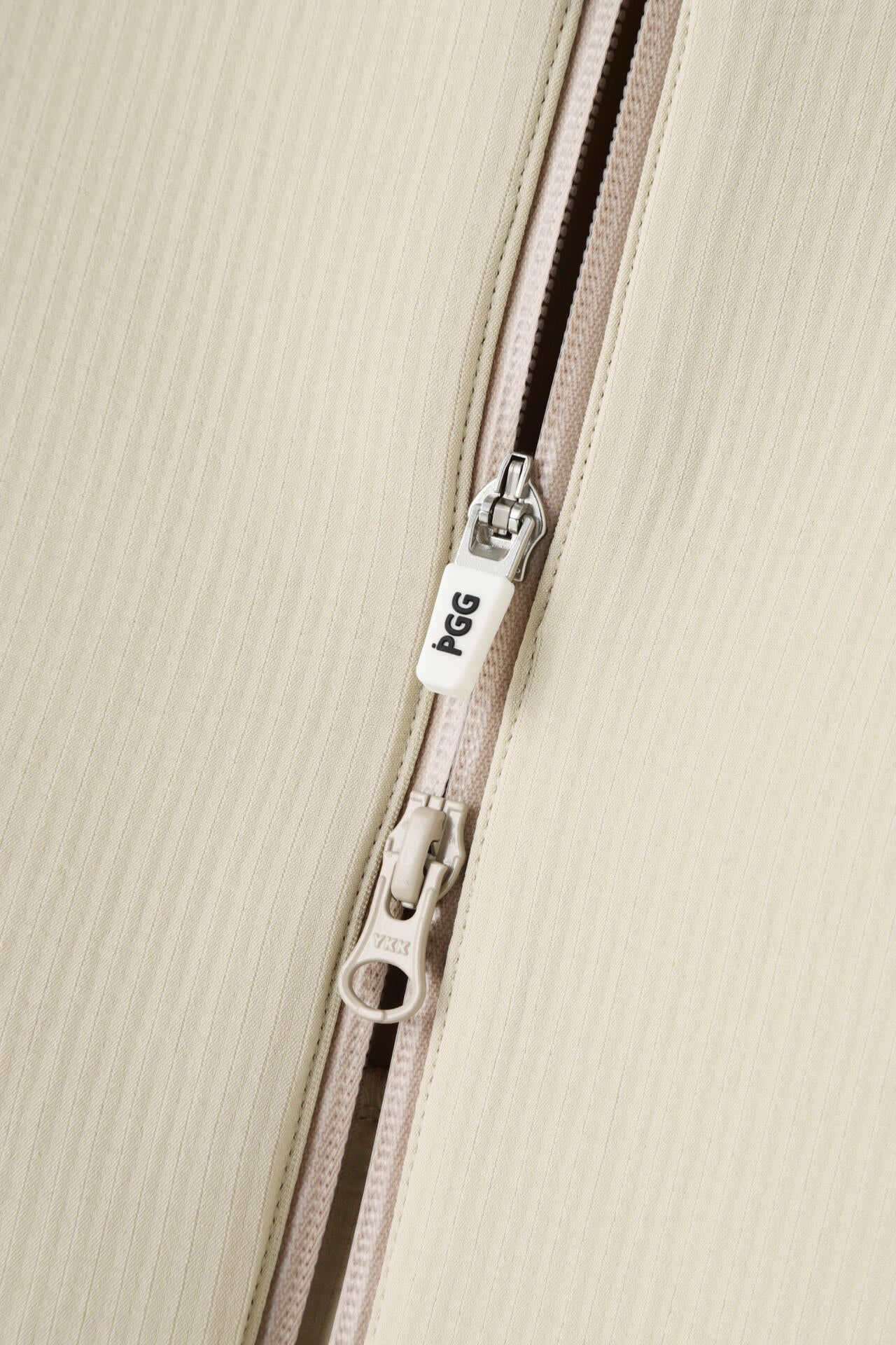 【PGG】ポリエステルダンボール フルジップモックネックブルゾン (LADIES)