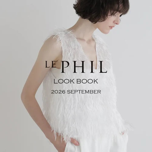 2026 SEPTEMBER LOOKBOOK｜LE PHIL｜画像