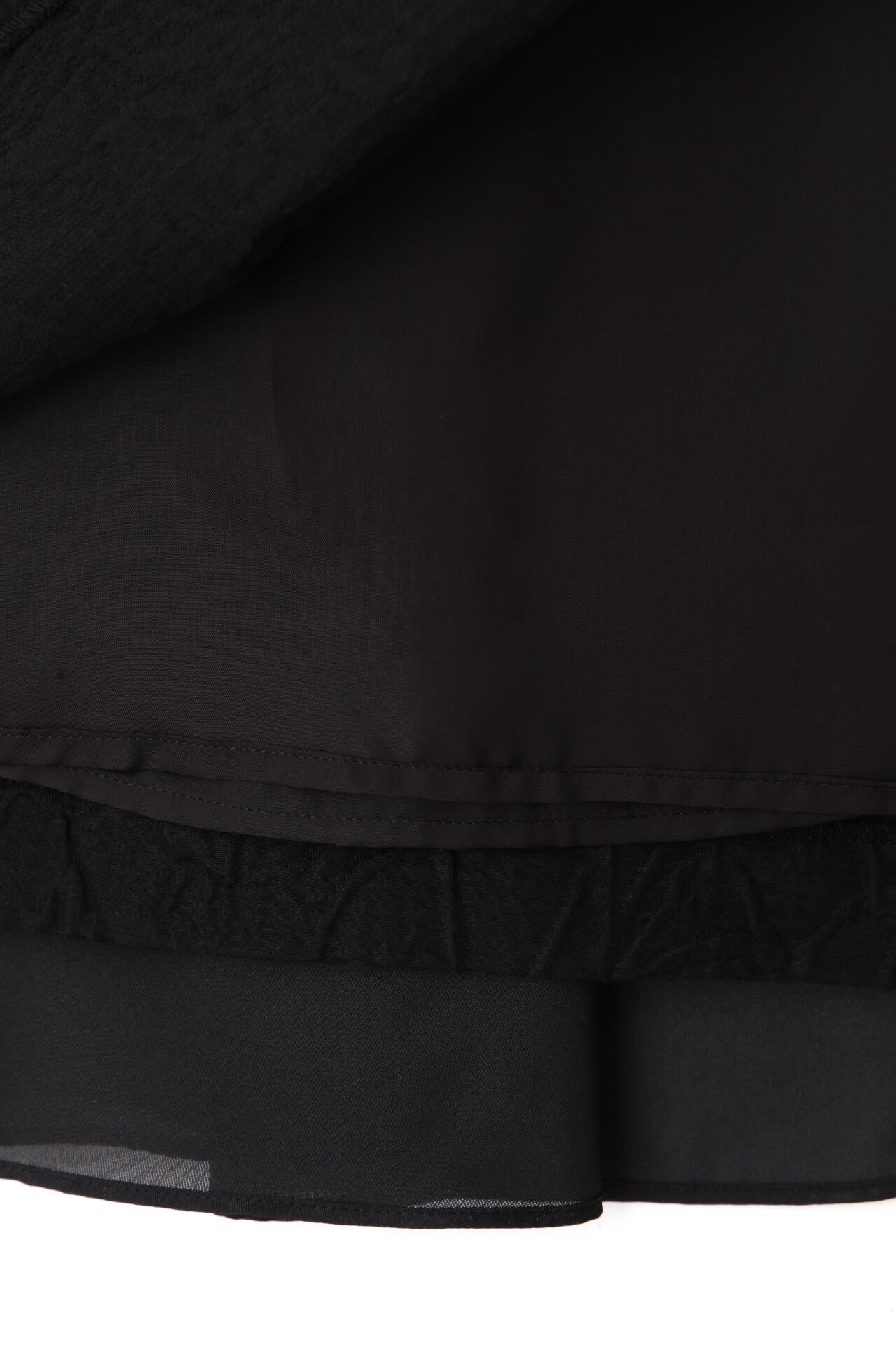 <BLACK LABEL> ドローイングジャガードスカート