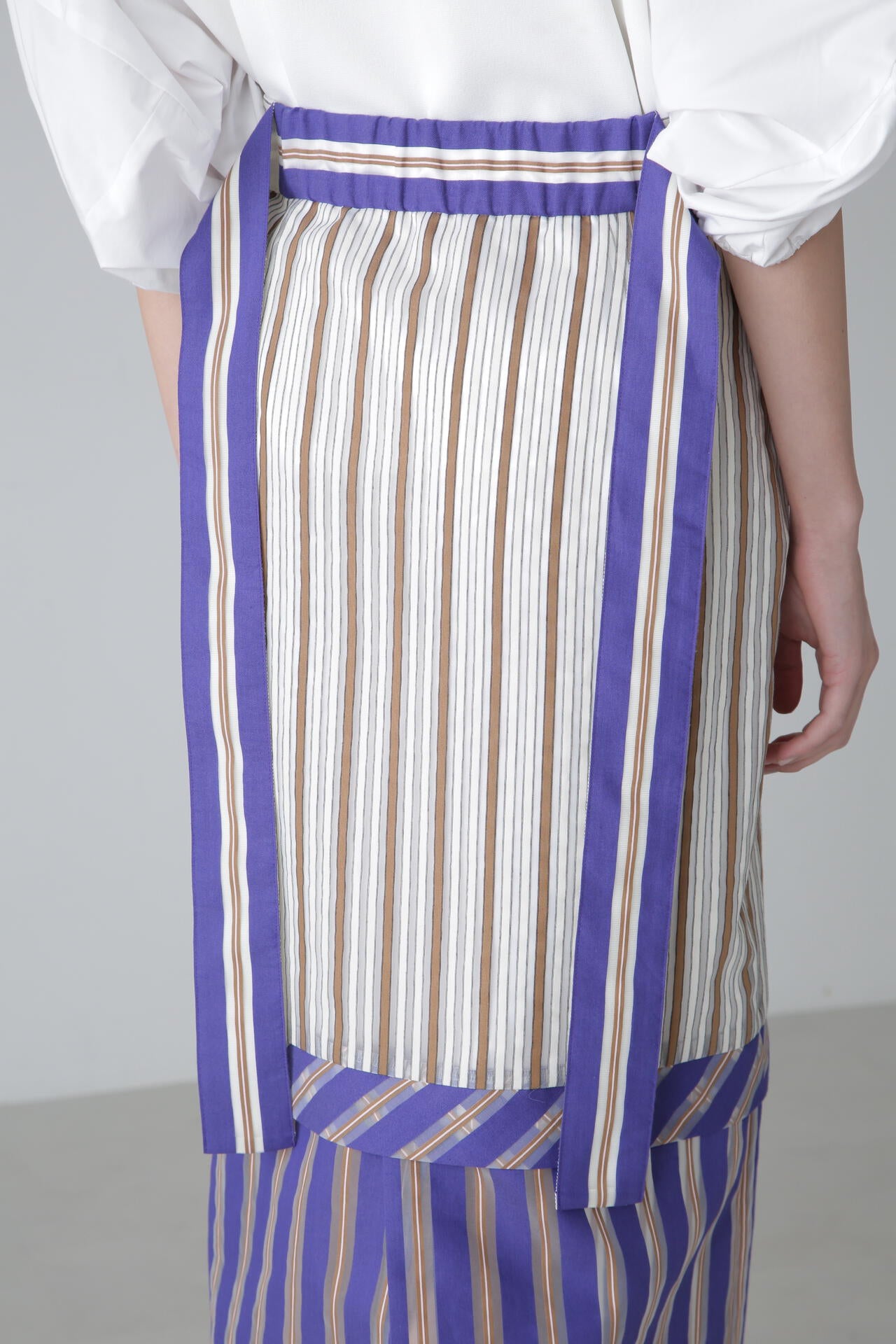 ミックスストライプスカート